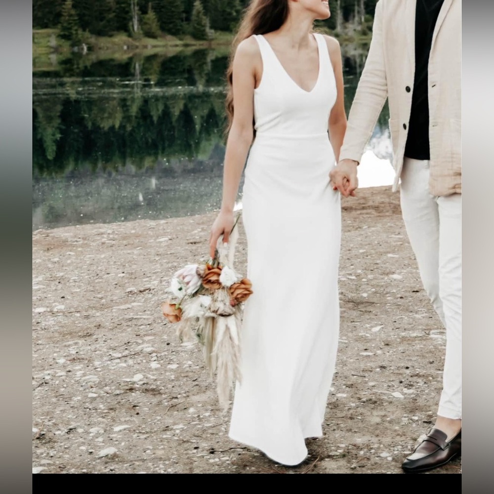 Lulus Bridal mermaid dress